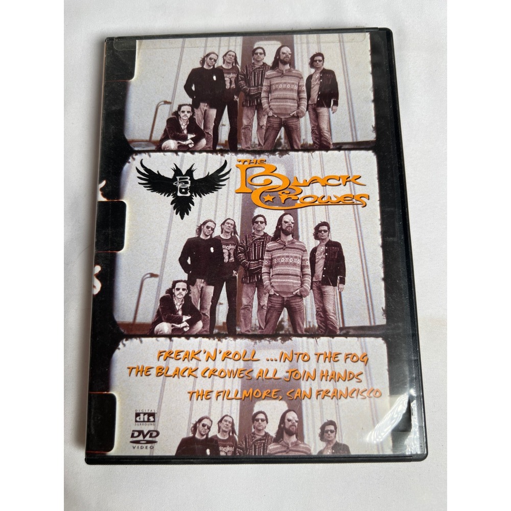 Concert Film The Black Crowes DVD Unisex OS Black Excellent